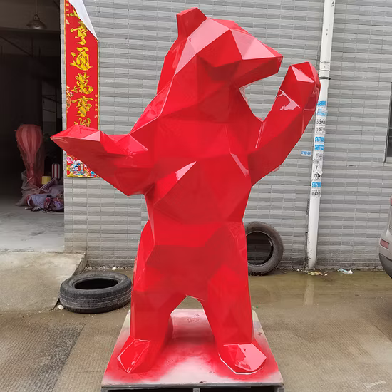 Popular Statue Fiberglass King Kongs Sculpture for Sale