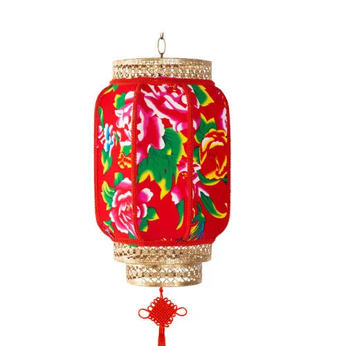 Chinese Lanterns /Distinctive Waterproof Palace Lanterns Shade China New Year Spring Festival Decoration Cloth Lighting 