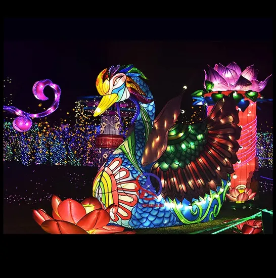 Giant Outdoor Waterproof LED Large Light Festival Animal Lanterns for Tradition Chinesenewyear 