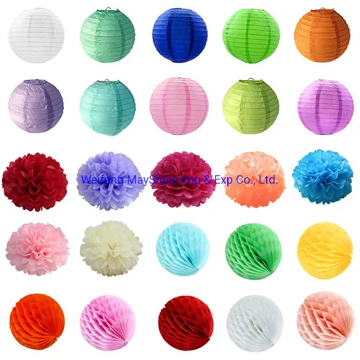 Different Size Chinese Paper Lantern Lamp for Christmas Wedding Decor Glim Festival Decoration Lampion, Party Lantern 