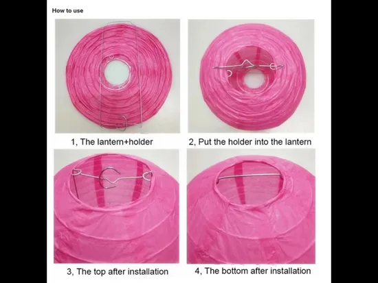 Hot Sale Chinese Round Paper Lantern for Wedding Party Decoration 