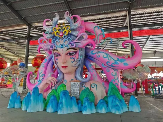 Custom Features Show with Animal Lanterns for Outdoor Festivals 