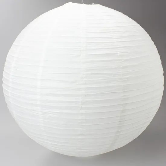 Wholesale White Chinese Handmade Hanging Round Paper Lantern for Party Decoration Wedding 