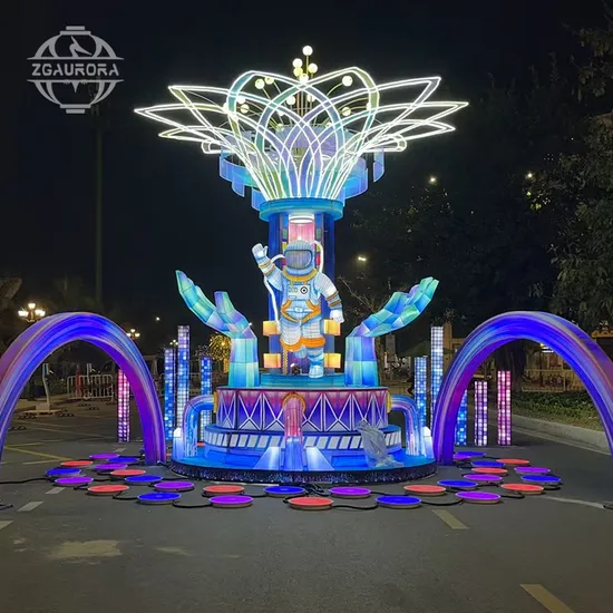 Chinese Space Themed Lanterns for Astronaut Lantern 