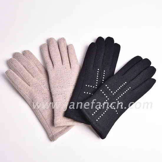 Children Winter Fashion Knitting Magic Glove with Dinosaure Printing