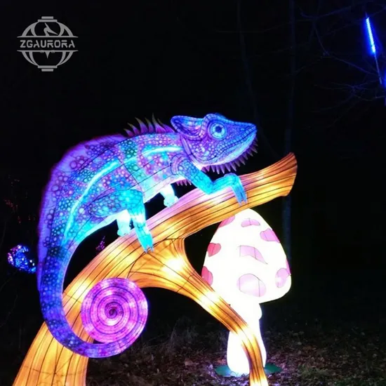 Hand Craft LED Silk Chinese Animal Lantern Supplier 