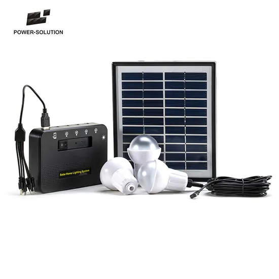 Syteme Eclairage Solaire Avec 2 Ampoules Et USB Phone Charger 